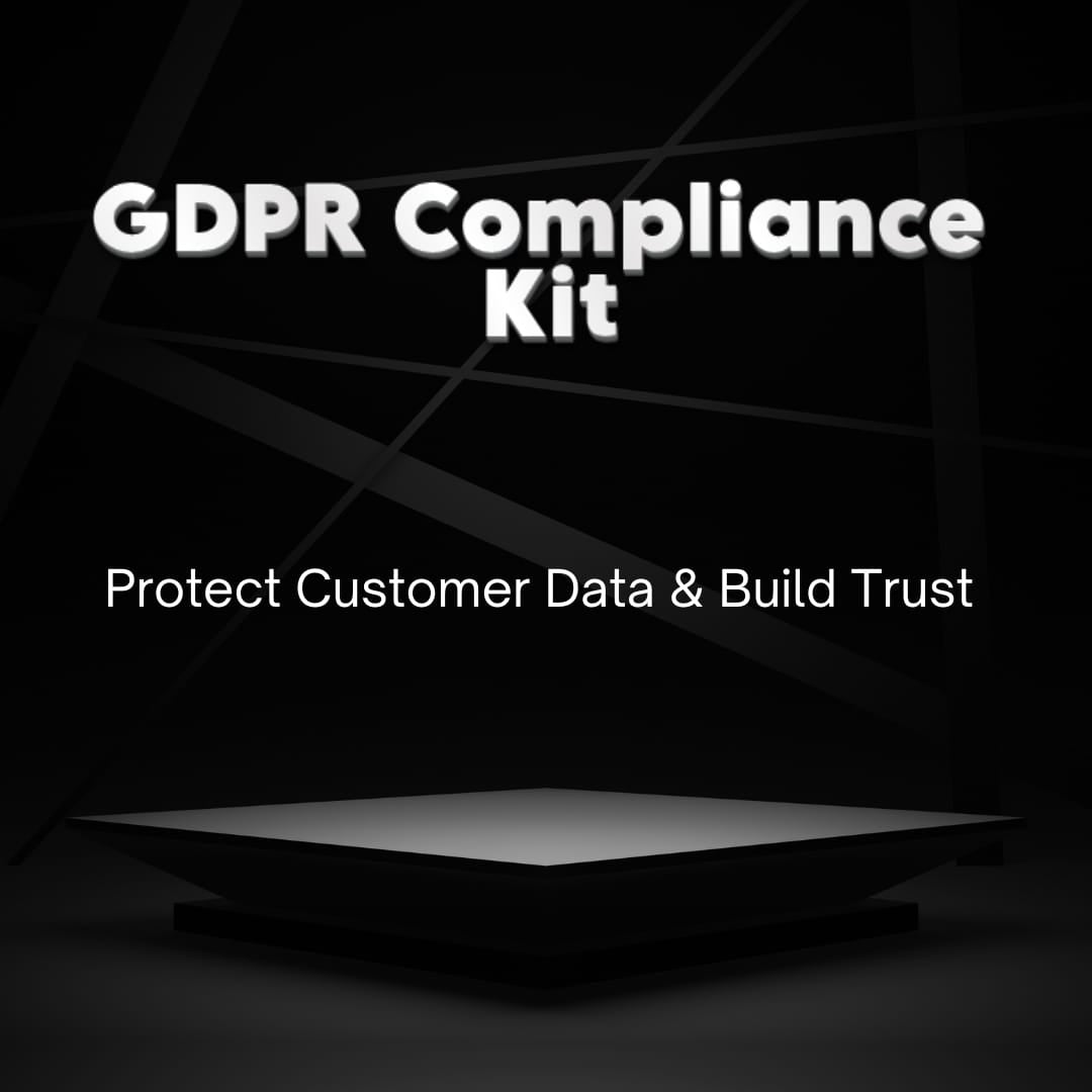 GDPR Compliance Kit – Protect Customer Data & Build Trust